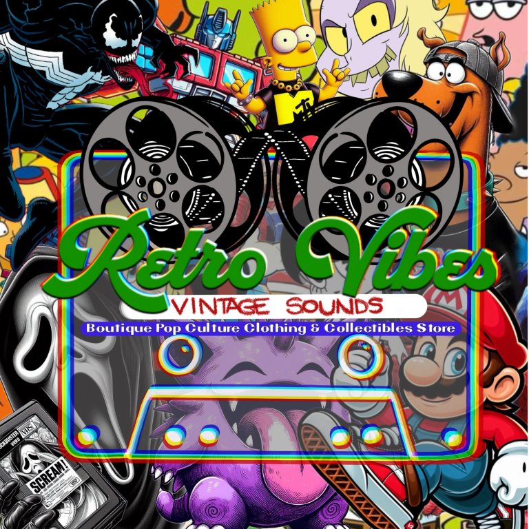 Retro Vibes & Vintage Sounds Retro Vibes Logo 768x768