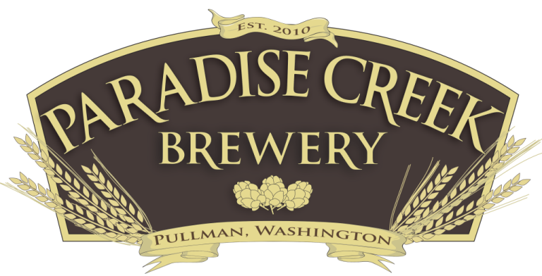 Paradise Creek Brewery Paradise Creek Brewery Brown Gold and Black White Logo e1665611734205 768x392